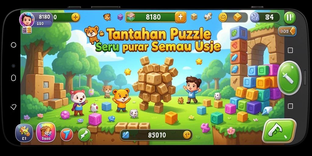 Gameplay seru <strong>8180</strong> dengan tantangan puzzle yang menarik.