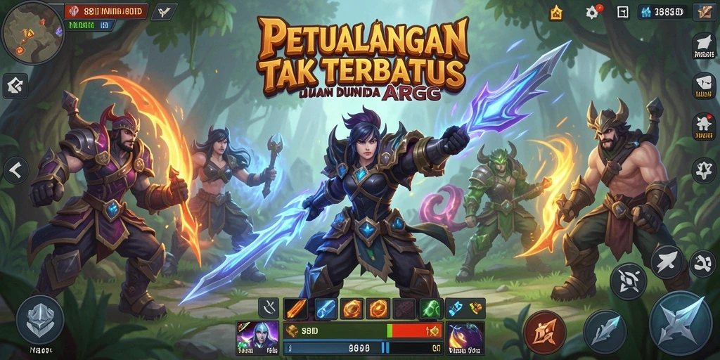 Screenshot 88ID menampilkan aksi seru dalam game ARPG.