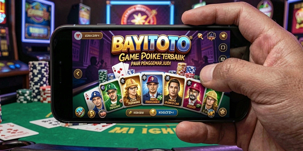 Screenshot gameplay BAYITOTO yang menunjukkan keseruan bermain poker.