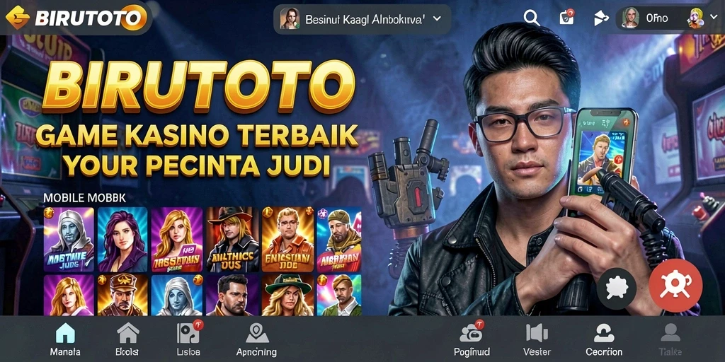 Tampilan menarik dari gameplay Kasino BIRUTOTO.