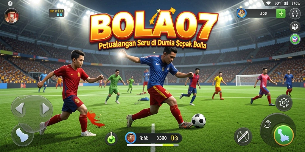 Tangkapan layar BOLA07 menampilkan momen seru di lapangan.