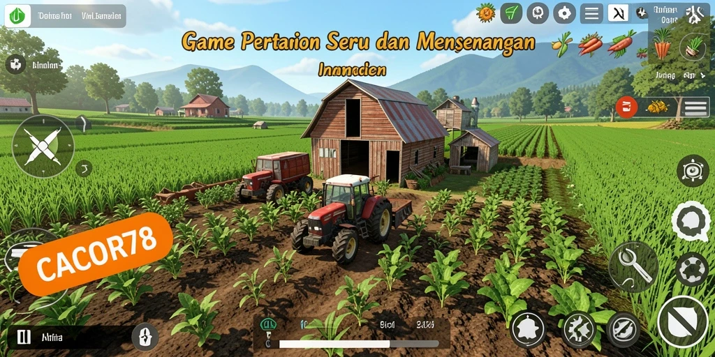 Tampilan gameplay <strong>CACOR78</strong> yang menawan dan interaktif.
