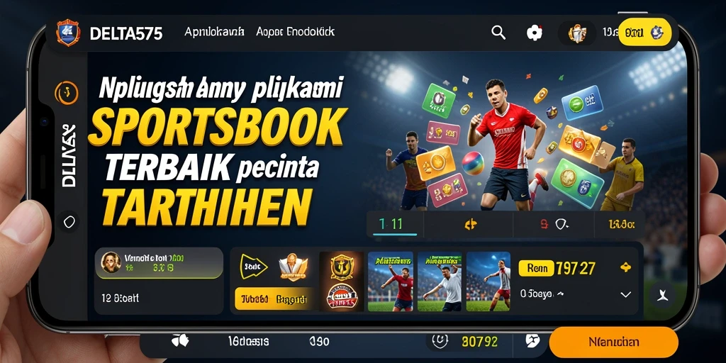Tampilan menarik dari gameplay aplikasi Sportsbook DELTA575.