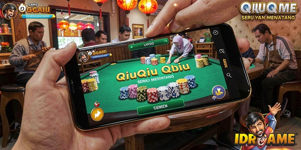 Tampilan gameplay menarik dari IDRGAME QiuQiu.