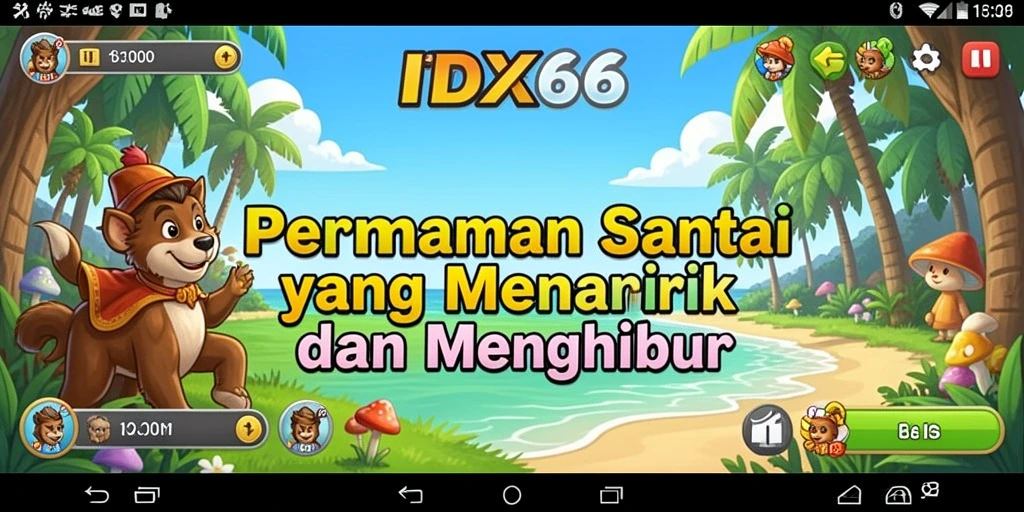 Tangkapan layar gameplay IDX66 yang seru dan menyenangkan.