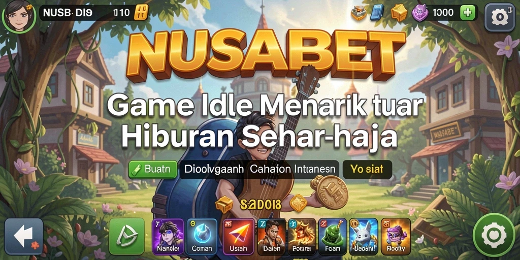 Tampilan gameplay <strong>NUSABET</strong> yang seru dan menantang.
