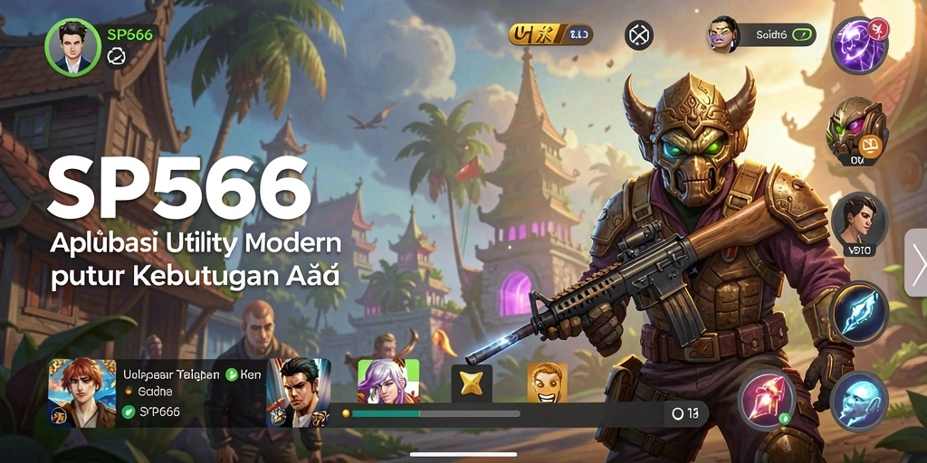 Screenshot SP666 menampilkan antarmuka pengguna yang intuitif dan fitur unggulan.
